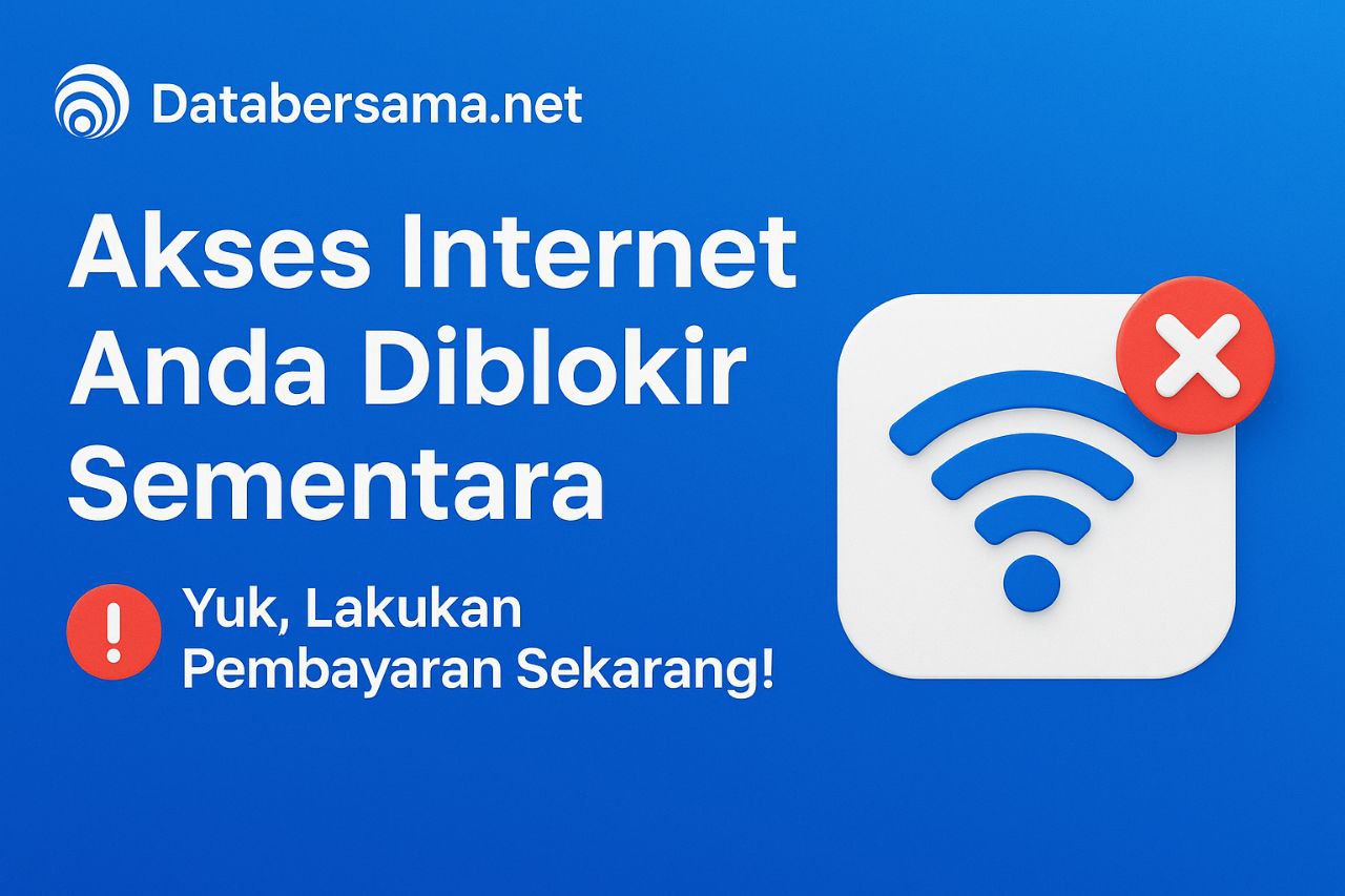 Pemberitahuan Isolir Internet